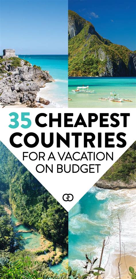 cheapest vacation destinations in the world.